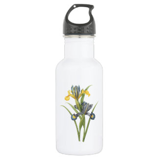 Spanish iris(Iris xiphium) by Redouté Water Bottle