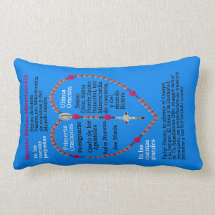 Spanish Jesus Misericordia Almohada Prayer Pillow