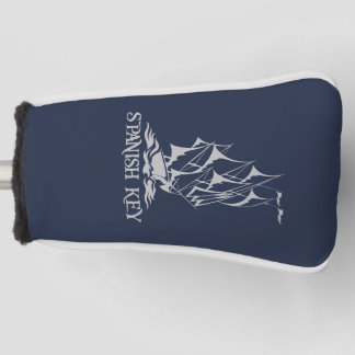 Spanish Key Putter Cover - Grey Logo