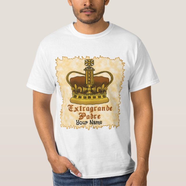 Spanish King Dad T-Shirt (Front)