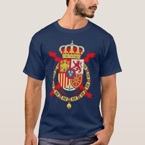 Spanish King Flag T_Shirt