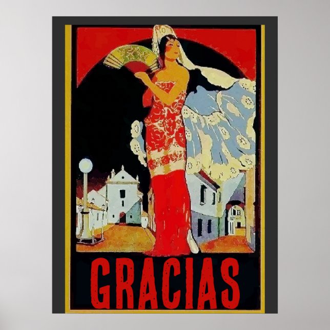 Spanish Ladies, Add Text Poster (Front)