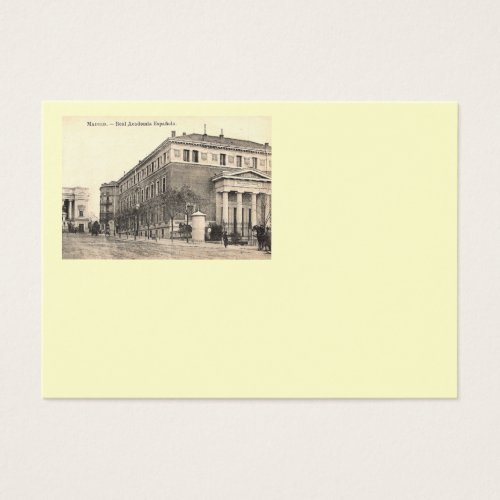 Spanish Language Academy Profile Card Business Cards