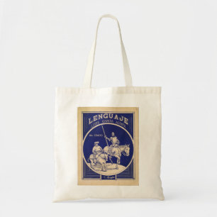 Spanish Language Text 1962 Don Quixote Tote Bag