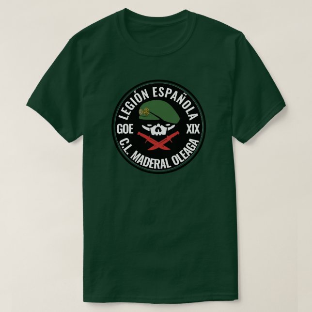 SPANISH LEGION SPECIAL OPERATIONS GROUP T-Shirt (Design Front)