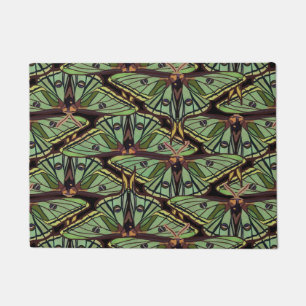 Spanish Luna Moth Pattern Doormat