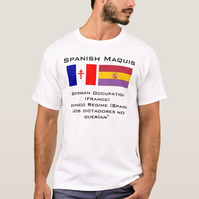 Spanish Maquis T-Shirt (Front)
