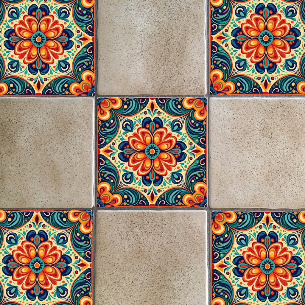 Spanish Mexican Modern Fusion Floral