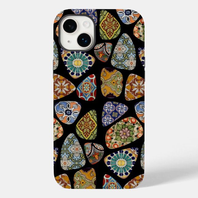 Spanish & Mexican Tile Mosaic Case-Mate iPhone Case (Back)