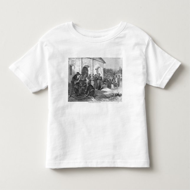 Spanish Mission of the Alamo Toddler T-shirt (Front)