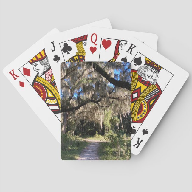 Spanish Moss Poker Cards (Back)