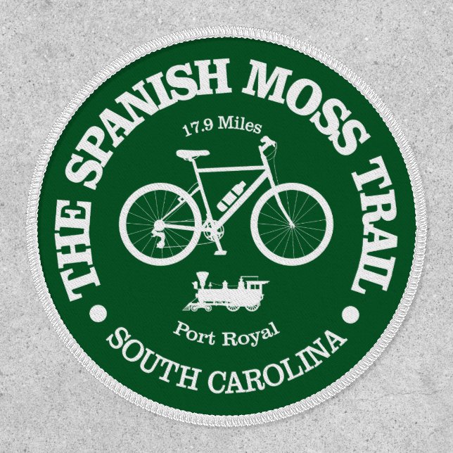 Spanish Moss Trail (cycling) Patch (Front)
