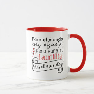 Spanish Mother's Day Gift for Grandma / Abuela Mug