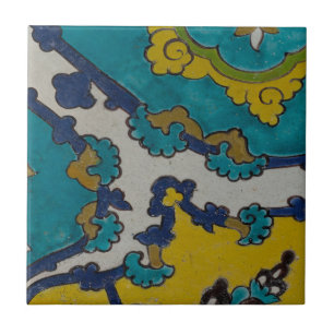 spanish motif on a small tile