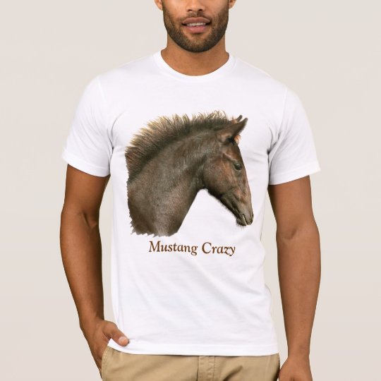 Spanish Mustang Crazy Horse-Lover T-Shirt