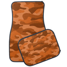 Spanish Orange Monocolor Camo