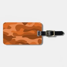 Spanish Orange Monocolor Camo