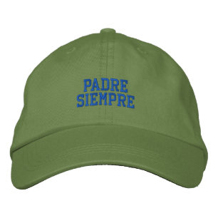 Spanish Padre Siempre Embroidered Cap