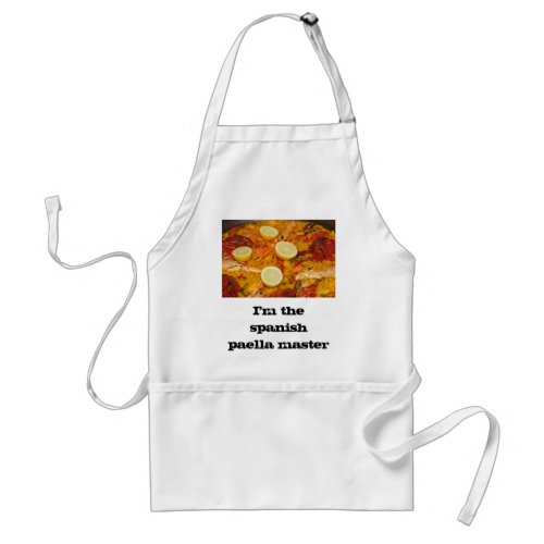 Spanish paella master apron