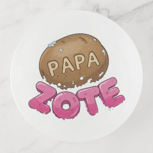 Spanish Papa Zote Trinket Soap Dish