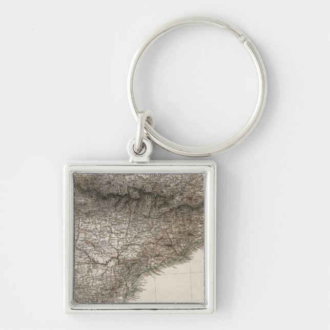Spanish Peninsula 2 Keychain (Front)
