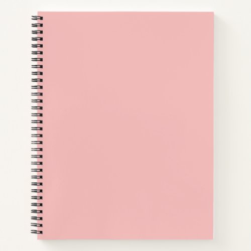 Spanish Pink Solid Color Notebook