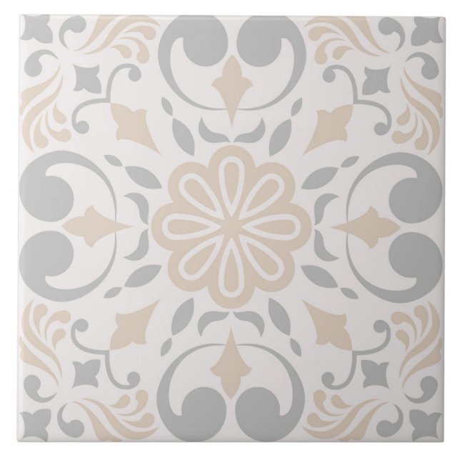 Spanish Portuguese Boho  Ceramic Tile (Front)