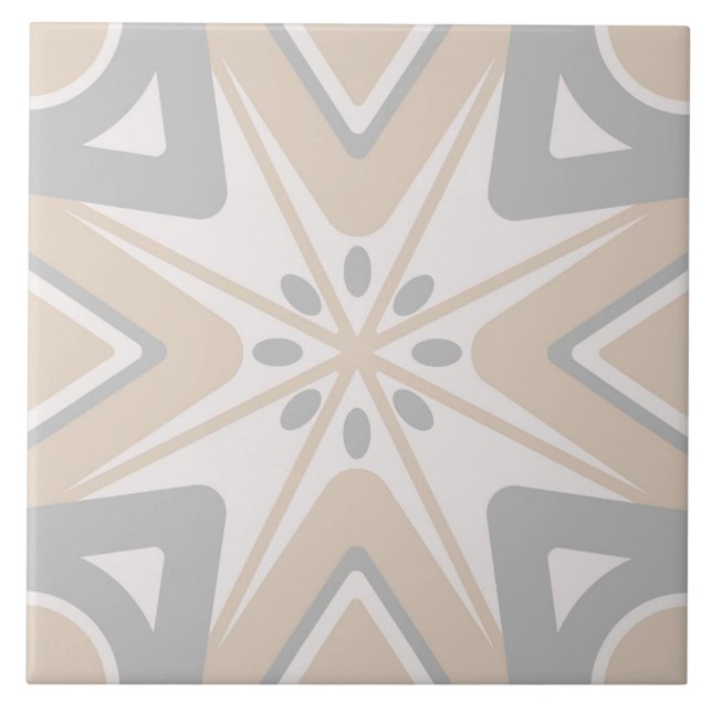 Spanish Portuguese Boho  Ceramic Tile (Front)