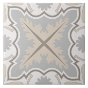 Spanish Portuguese Boho Ceramic Tile