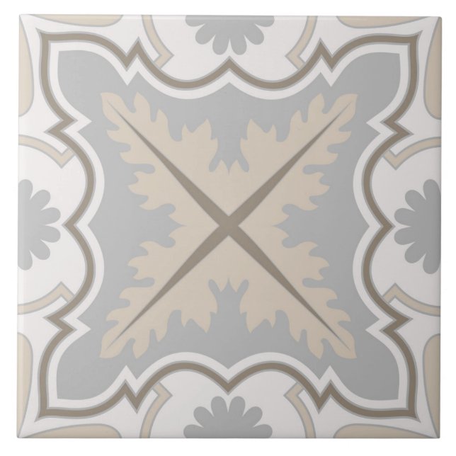 Spanish Portuguese Boho  Ceramic Tile (Front)