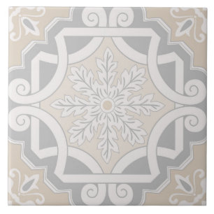 Spanish Portuguese Boho Ceramic Tile