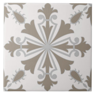 Spanish Portuguese Boho Ceramic Tile