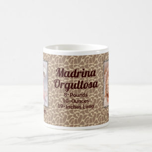Spanish Proud Godmother New Baby Photo Mug