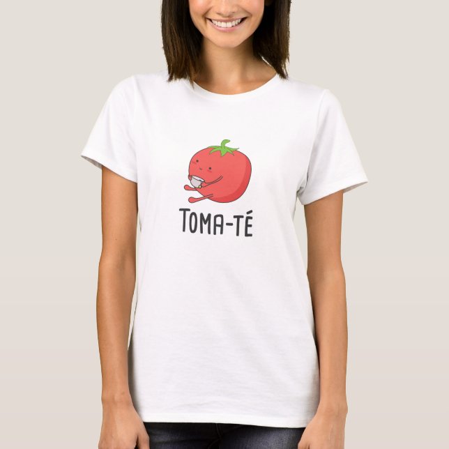 Spanish Pun Tomato T-Shirt (Front)