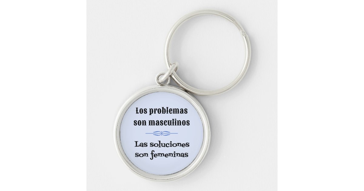 Spanish quote language learning keychain Zazzle