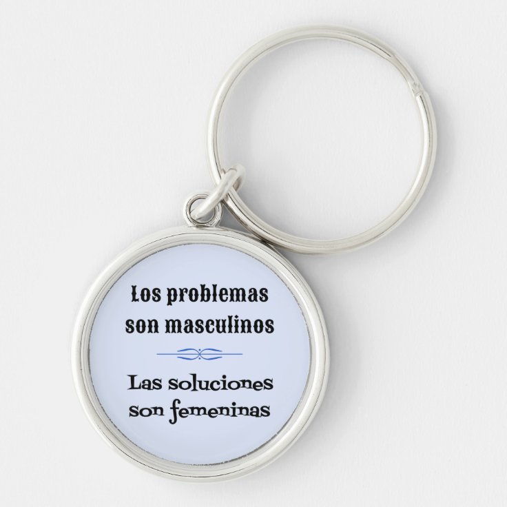 Spanish quote language learning keychain Zazzle