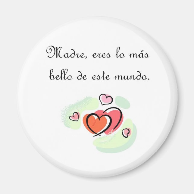 Spanish Quotes Magnet (Front)