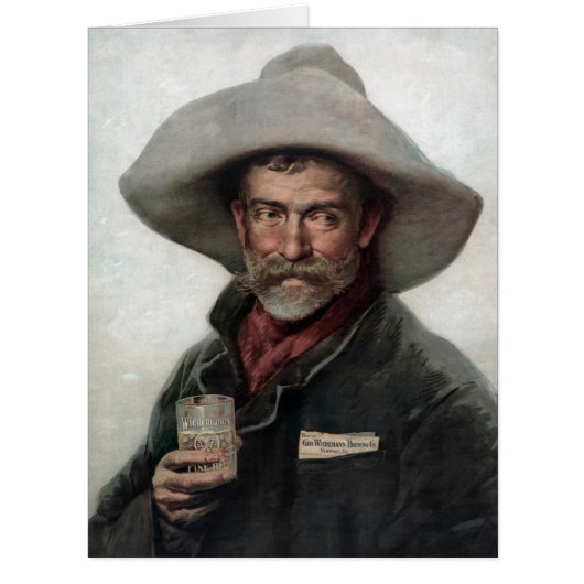 Spanish Ranchero Cowboy in Old West Saloon (Front)