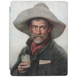 Spanish Ranchero Cowboy in Old West Saloon iPad Smart Cover