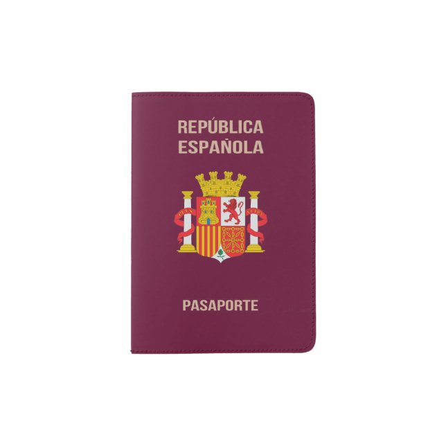 Spanish Republic - República Española Pasaporte Passport Holder (Front)