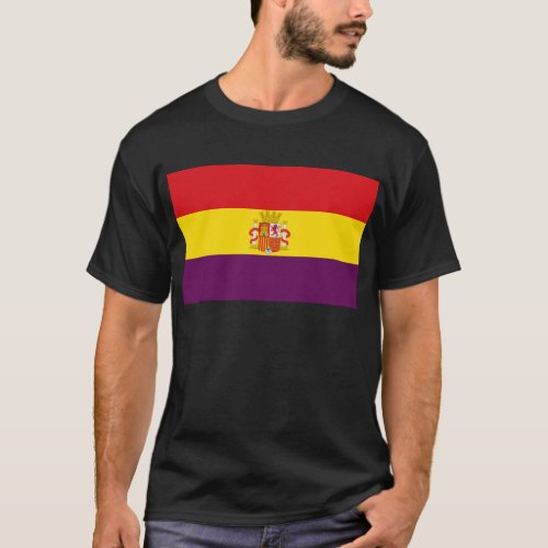 Spanish Republican Flag _ Bandera Repblica Espaa T_Shirt