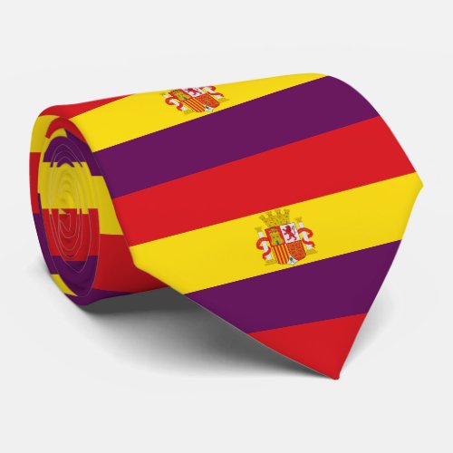 Spanish Republican Flag _ Bandera Repblica Espaa Tie