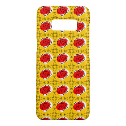 Spanish Rose Corners Multi Samsung Galaxy S8 case