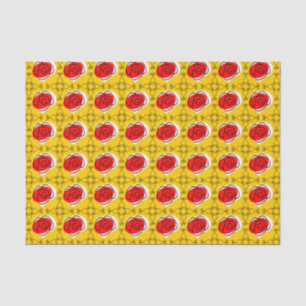 Spanish Rose Corners Multi tissue paper