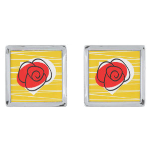Spanish Rose cufflinks