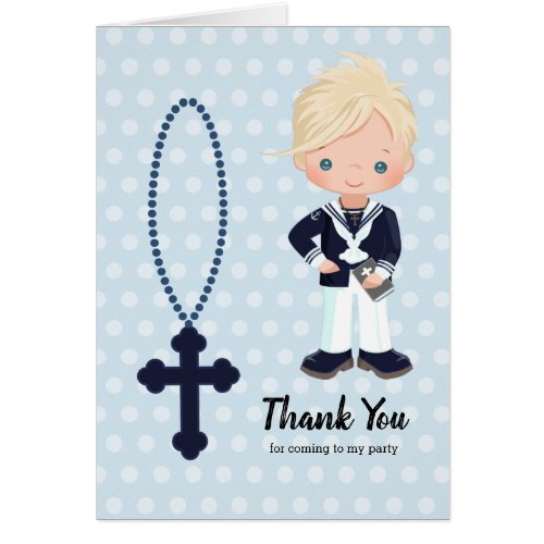 Spanish Sailor First Communion boy