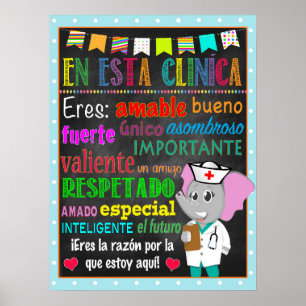 Spanish School Nurse Poster