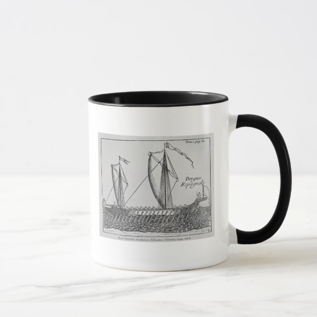 Spanish Ship' Mug (Right)