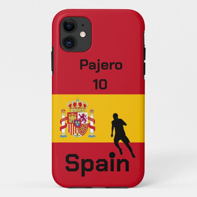 Spanish Soccer, customizable  Case-Mate iPhone Case (Back)