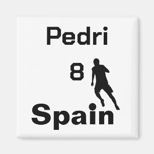 Spanish Soccer, customizable Magnet